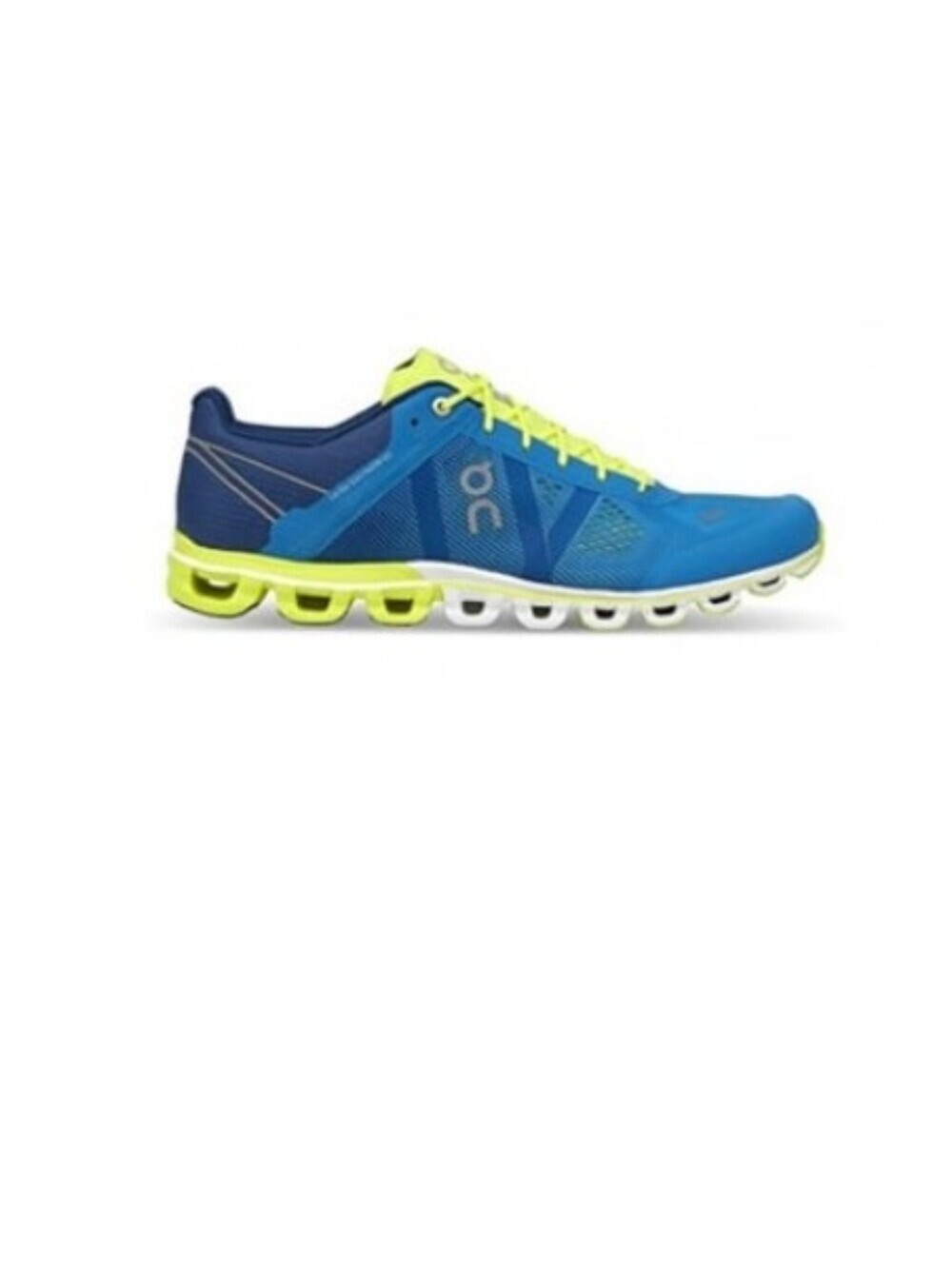 On Running Men’s Cloudflow Running Shoes In Malibu/Neon Size 9 Mens